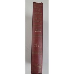Hunting & Fishing in the Great Smokies (1948 1st ED HC) Jim Gasque ex lib